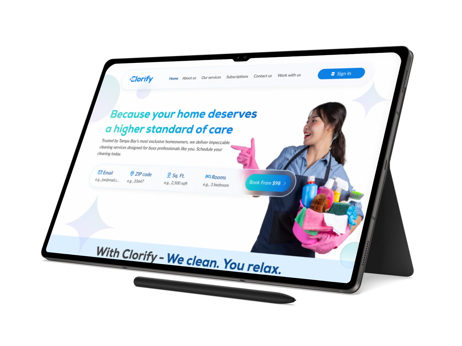 Mockup CTA